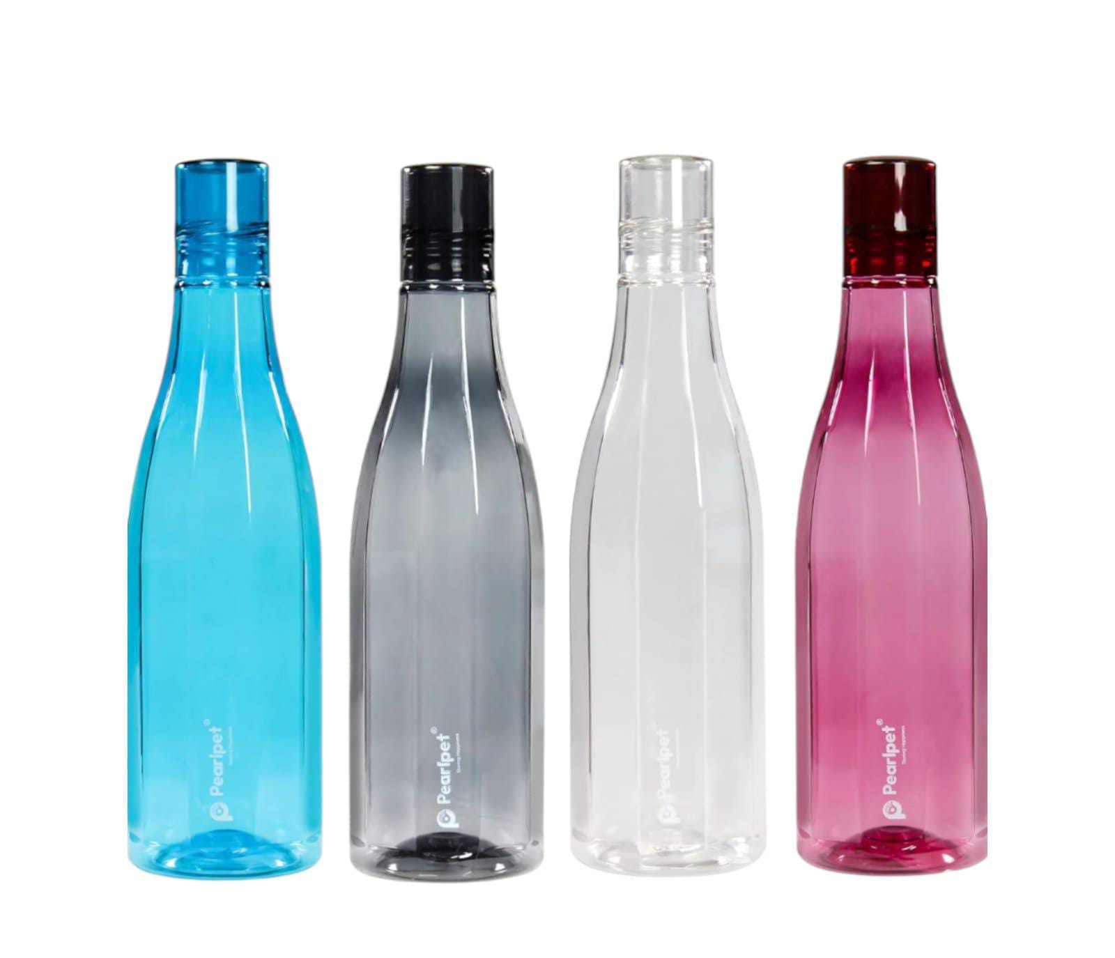  Plastic Water Bottle Set of Four 